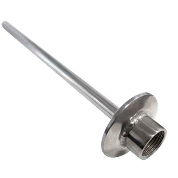 10" Threaded Thermowell (1.5" Tri-Clamp and NPT)