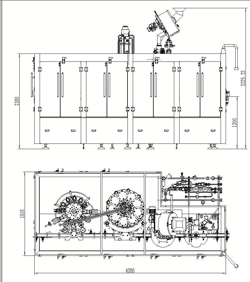 bottle filling and sealing machine scheme