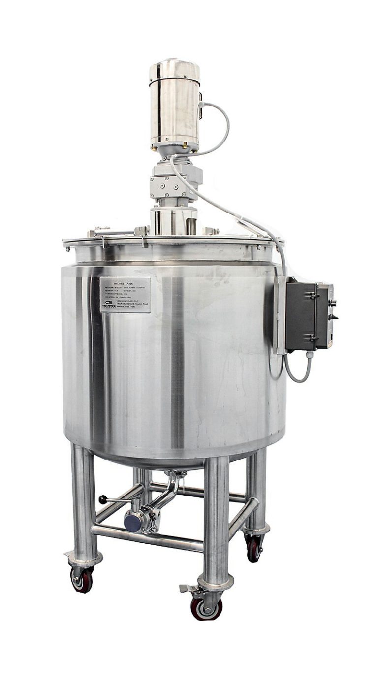 30 Gallon Self Heating Jacketed Mixing Tank | Cedarstone Industry